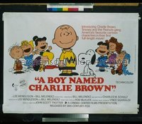 BOY NAMED CHARLIE BROWN British quad '69