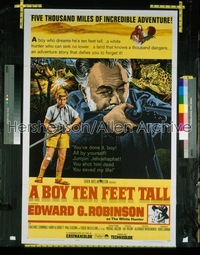 BOY TEN FEET TALL 1sh '63