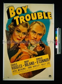 BOY TROUBLE 1sh '39