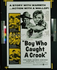 BOY WHO CAUGHT A CROOK 1sh '61