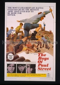 BOYS OF PAUL STREET 1sh '69