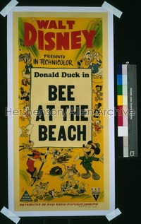 BEE AT THE BEACH Aust daybill '50