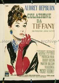 BREAKFAST AT TIFFANY'S ('61) Italian 2p '61