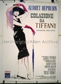 BREAKFAST AT TIFFANY'S ('61) Italian 2p '61