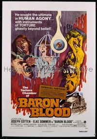 BARON BLOOD 1sh '72