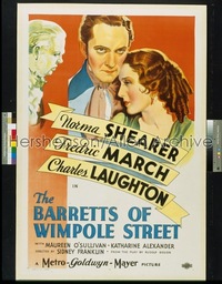 BARRETTS OF WIMPOLE STREET ('34) style D 1sh '34