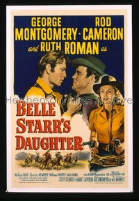 BELLE STARR'S DAUGHTER 1sh '48