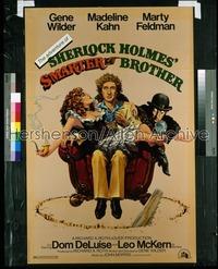 ADVENTURE OF SHERLOCK HOLMES' SMARTER BROTHER 1sh '75