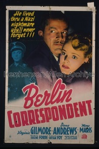 BERLIN CORRESPONDENT 1sh '42