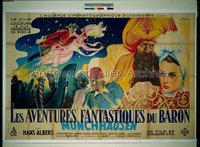 ADVENTURES OF BARON MUNCHAUSEN ('43) French 2p '43