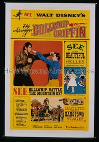 ADVENTURES OF BULLWHIP GRIFFIN 1sh '67