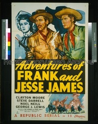 ADVENTURES OF FRANK & JESSE JAMES 1sh '48