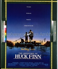 ADVENTURES OF HUCK FINN 1sh '93