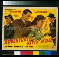 ADVENTURES OF KITTY O'DAY LC '44