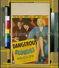 DANGEROUS BLONDES WC '43