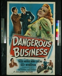 DANGEROUS BUSINESS ('46) 1sh '46