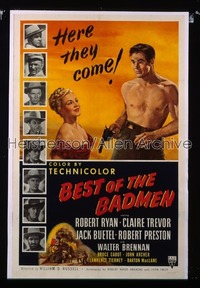 BEST OF THE BADMEN 1sh '51