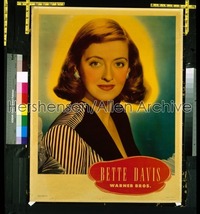 BETTE DAVIS (personality) personality poster