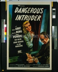 DANGEROUS INTRUDER 1sh '45