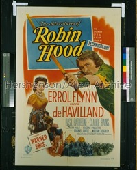 ADVENTURES OF ROBIN HOOD 1sh R48