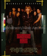 DANGEROUS MINDS 1sh '95