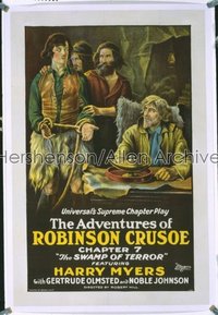 ADVENTURES OF ROBINSON CRUSOE ('22) 1sh '22