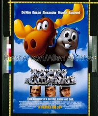 ADVENTURES OF ROCKY & BULLWINKLE ('00) 1sh '00