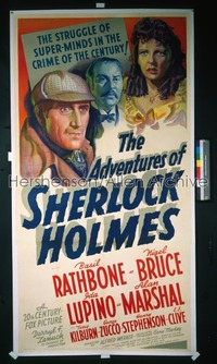 ADVENTURES OF SHERLOCK HOLMES ('39) 3sh '39