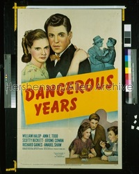 DANGEROUS YEARS 1sh '48