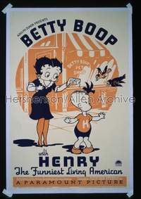 BETTY BOOP WITH HENRY 1sh '35