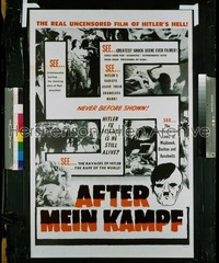 AFTER MEIN KAMPF ('61) 1sh '61