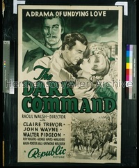 DARK COMMAND style A 1sh '40