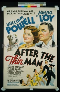 AFTER THE THIN MAN style D 1sh '36