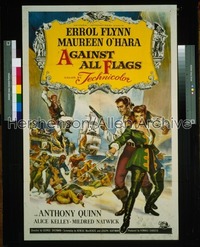 AGAINST ALL FLAGS 1sh '52