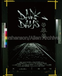 DARK DAYS 1sh '00