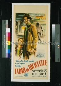 BICYCLE THIEF Italian locandina '48