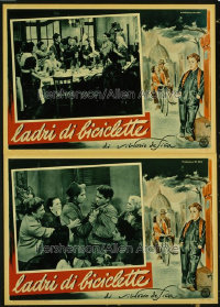 BICYCLE THIEF Italian photobusta '48