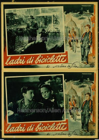 BICYCLE THIEF Italian photobusta '48