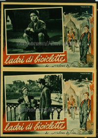 BICYCLE THIEF Italian photobusta '48