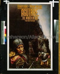 AGUIRRE, THE WRATH OF GOD 1sh '72