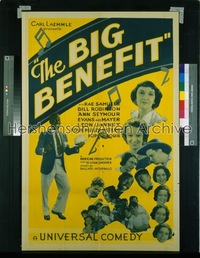 BIG BENEFIT 1sh '33