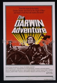 DARWIN ADVENTURE style B 1sh '72