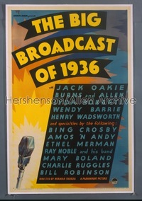 BIG BROADCAST OF 1936 1sh '35