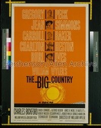 BIG COUNTRY style B 1sh '58