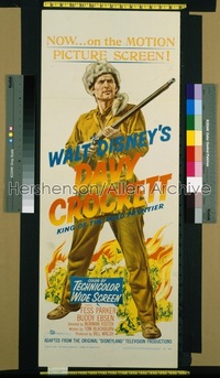 DAVY CROCKETT, KING OF THE WILD FRONTIER insert '55