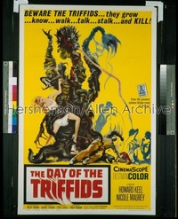 DAY OF THE TRIFFIDS 1sh '62