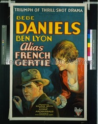 ALIAS FRENCH GERTIE 1sh '30