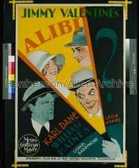 ALIAS JIMMY VALENTINE ('28) Swedish '28