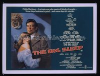 BIG SLEEP ('78) British quad '78