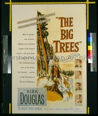 BIG TREES 1sh '52